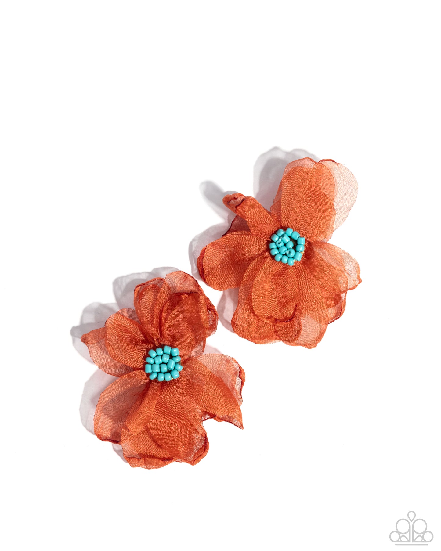 Part Of Your World - Orange Earrings