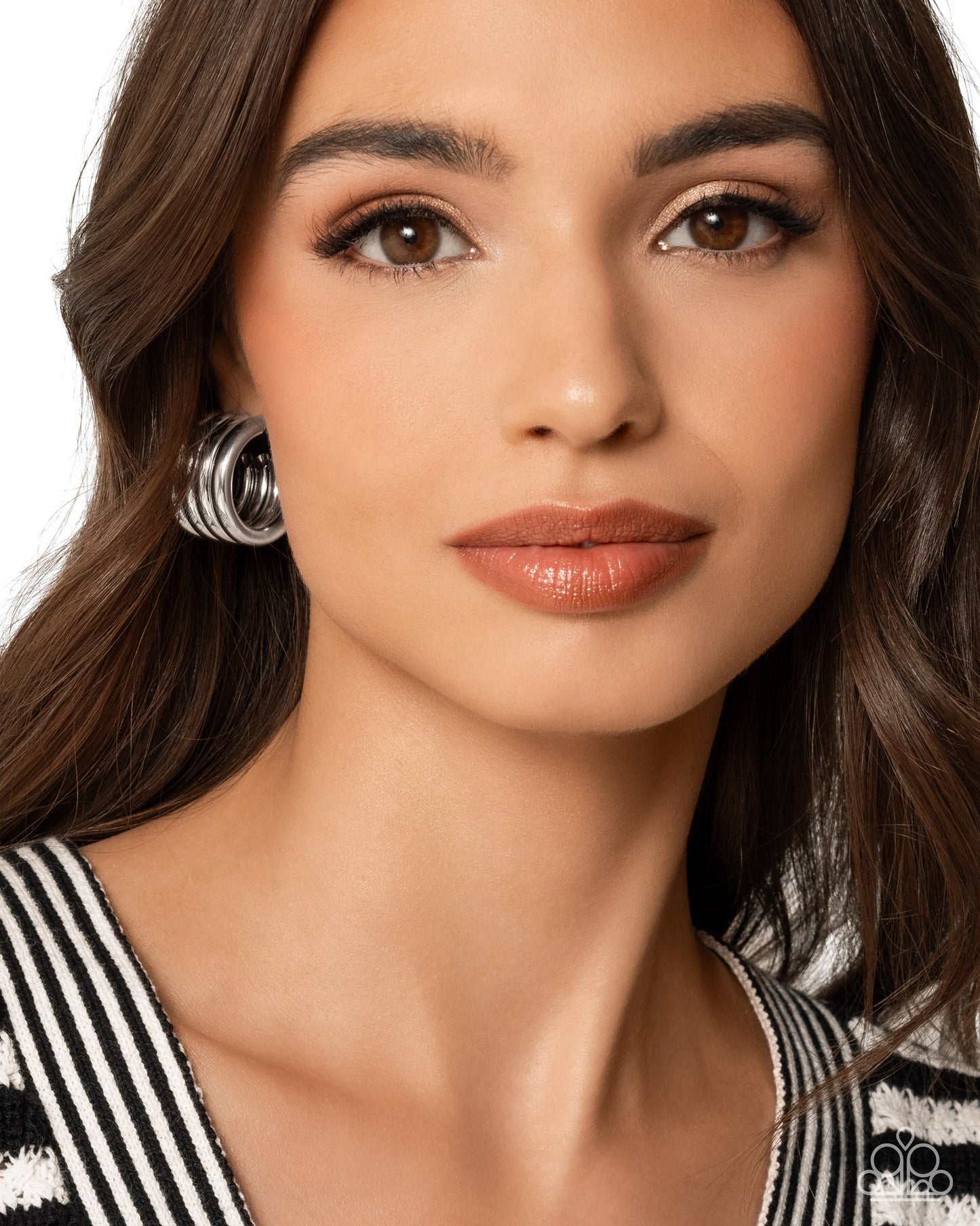 Continuous Construction - Silver Earrings