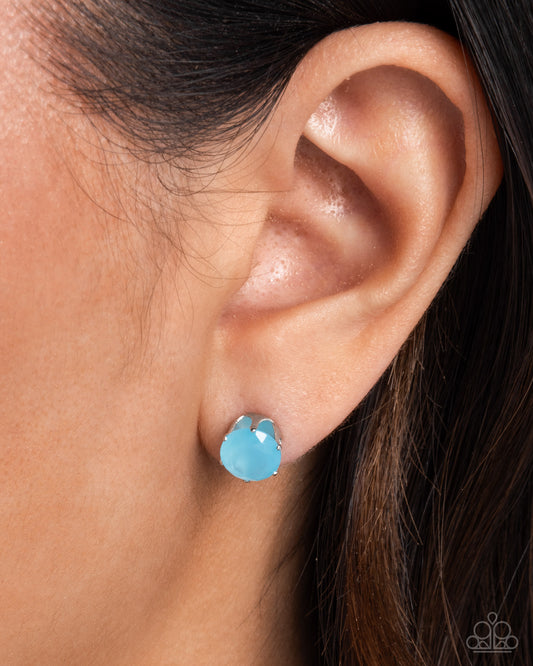 Simply Sublime - Blue Earrings