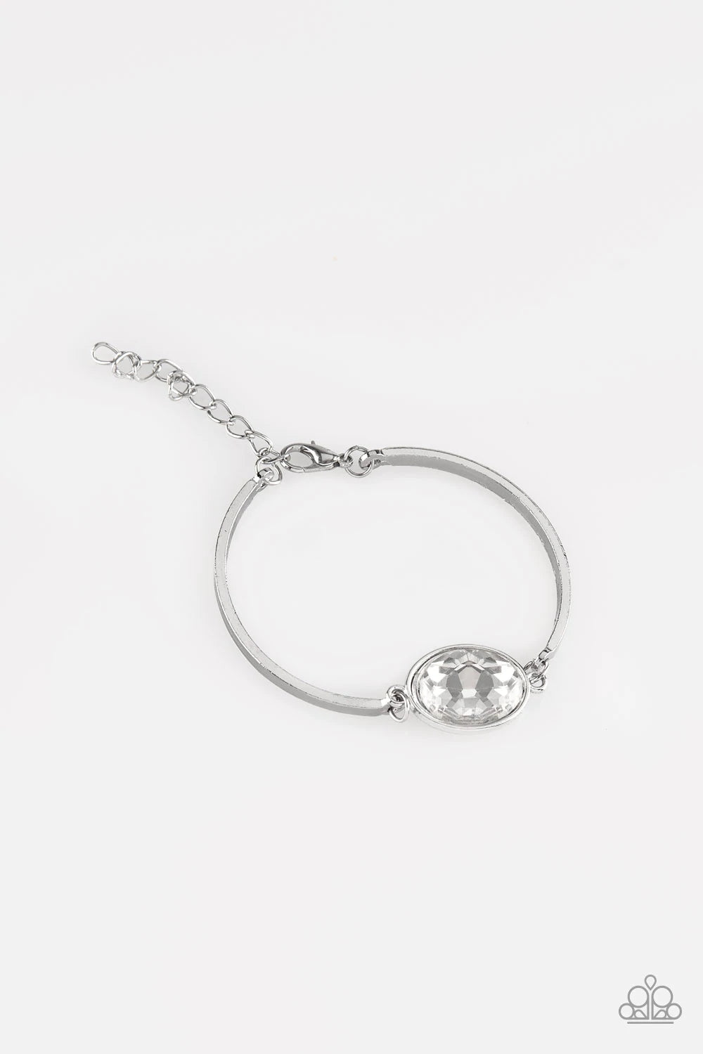 Definitely Dashing - White Bracelet