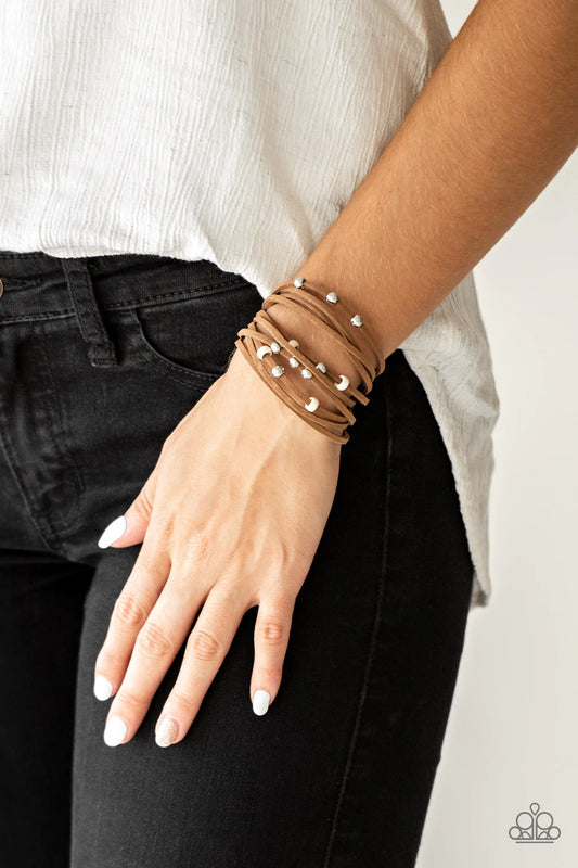 Colorfully Coachella - White Bracelet