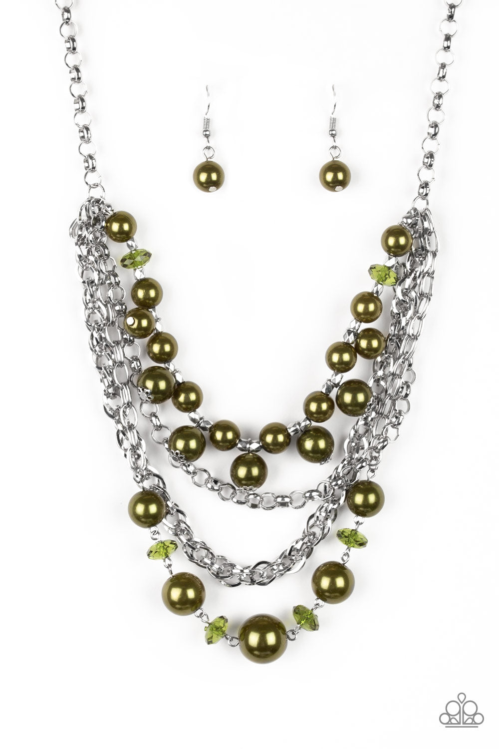 Rockin Rockette - Green Necklace