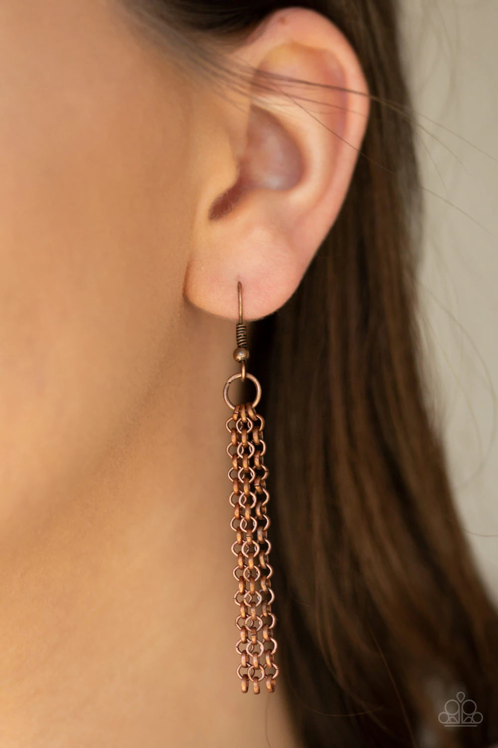 Victorian Valentine - Copper Necklace