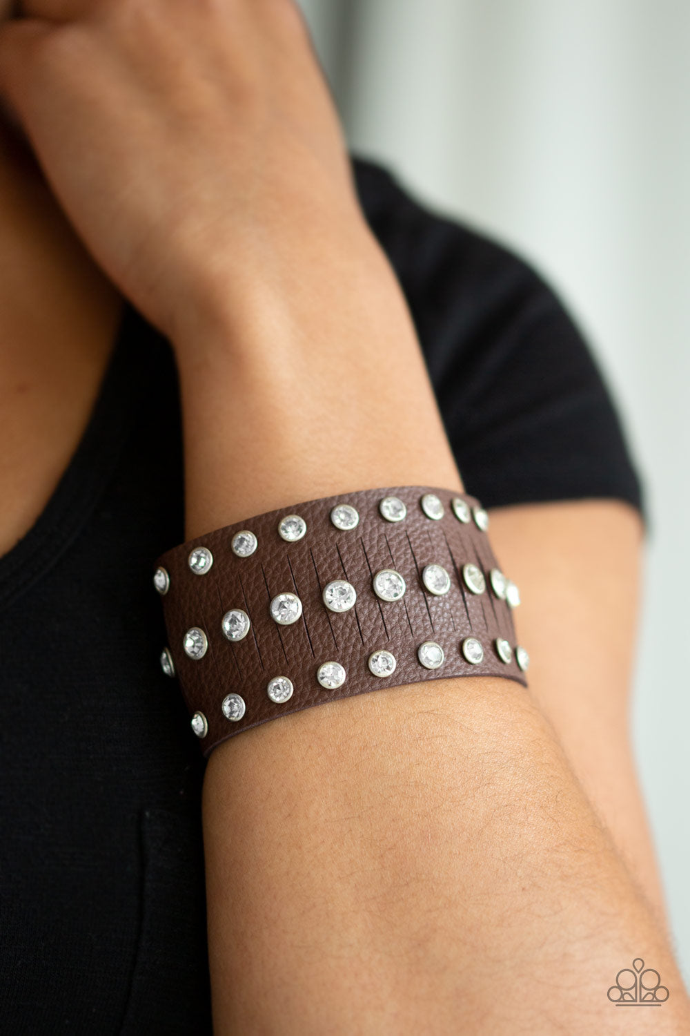 Now Taking The Stage - Brown Bracelet