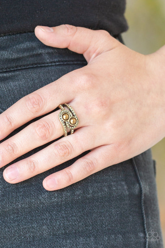 Collect Up Front - Brass Ring