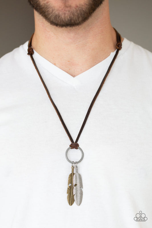 Sky Walker - Brown Urban Necklace