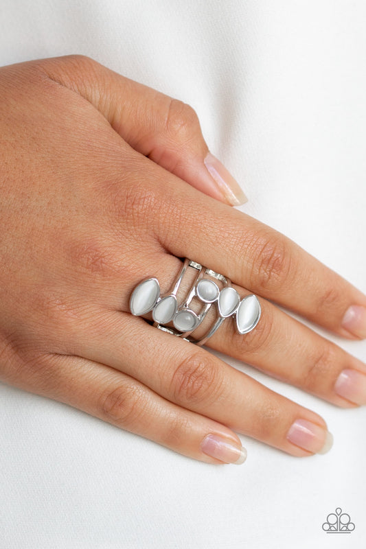 Wraparound Radiance - White Ring