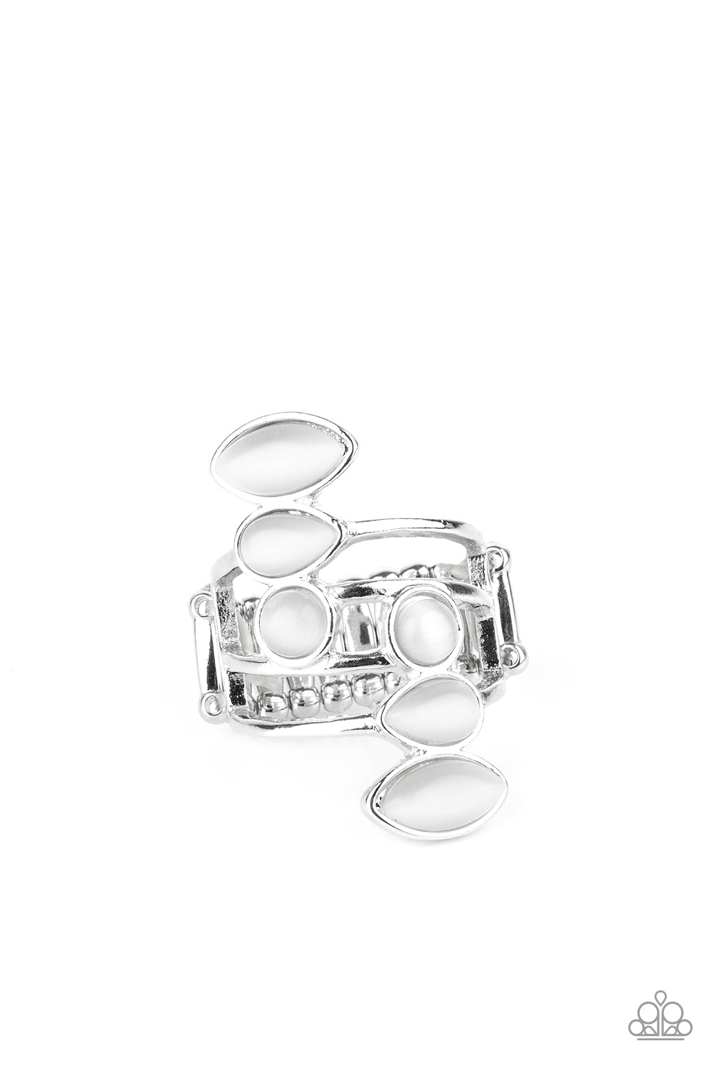 Wraparound Radiance - White Ring