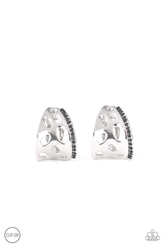 Blissed Out - Black Earrings