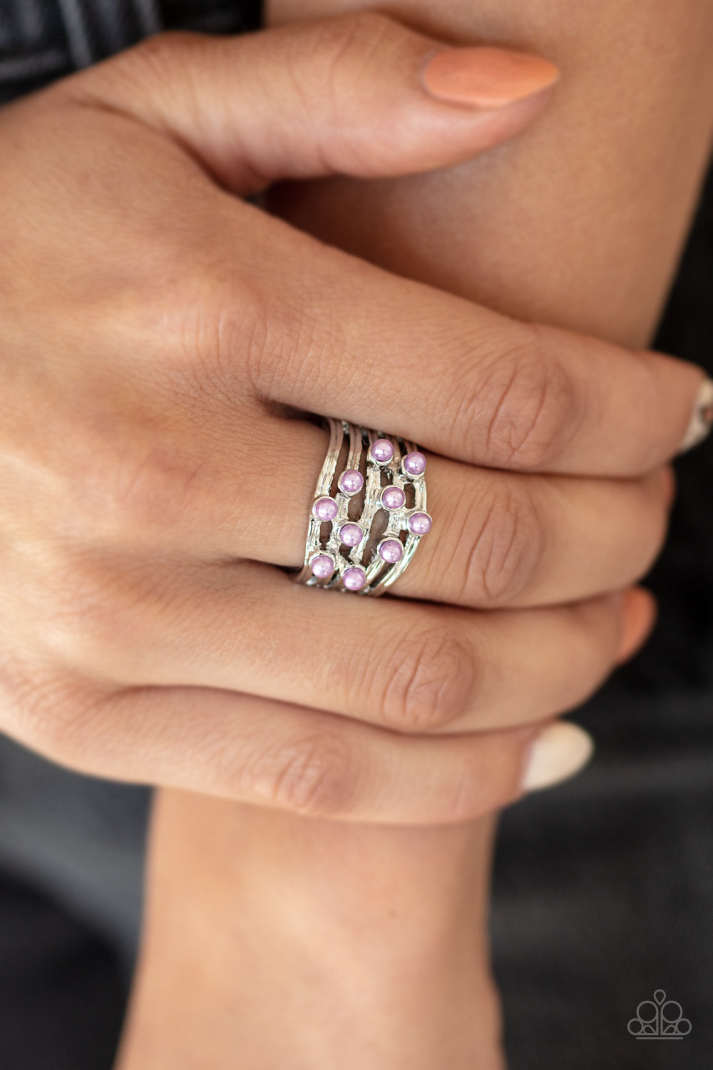 Bubbles and Baubles - Purple Ring