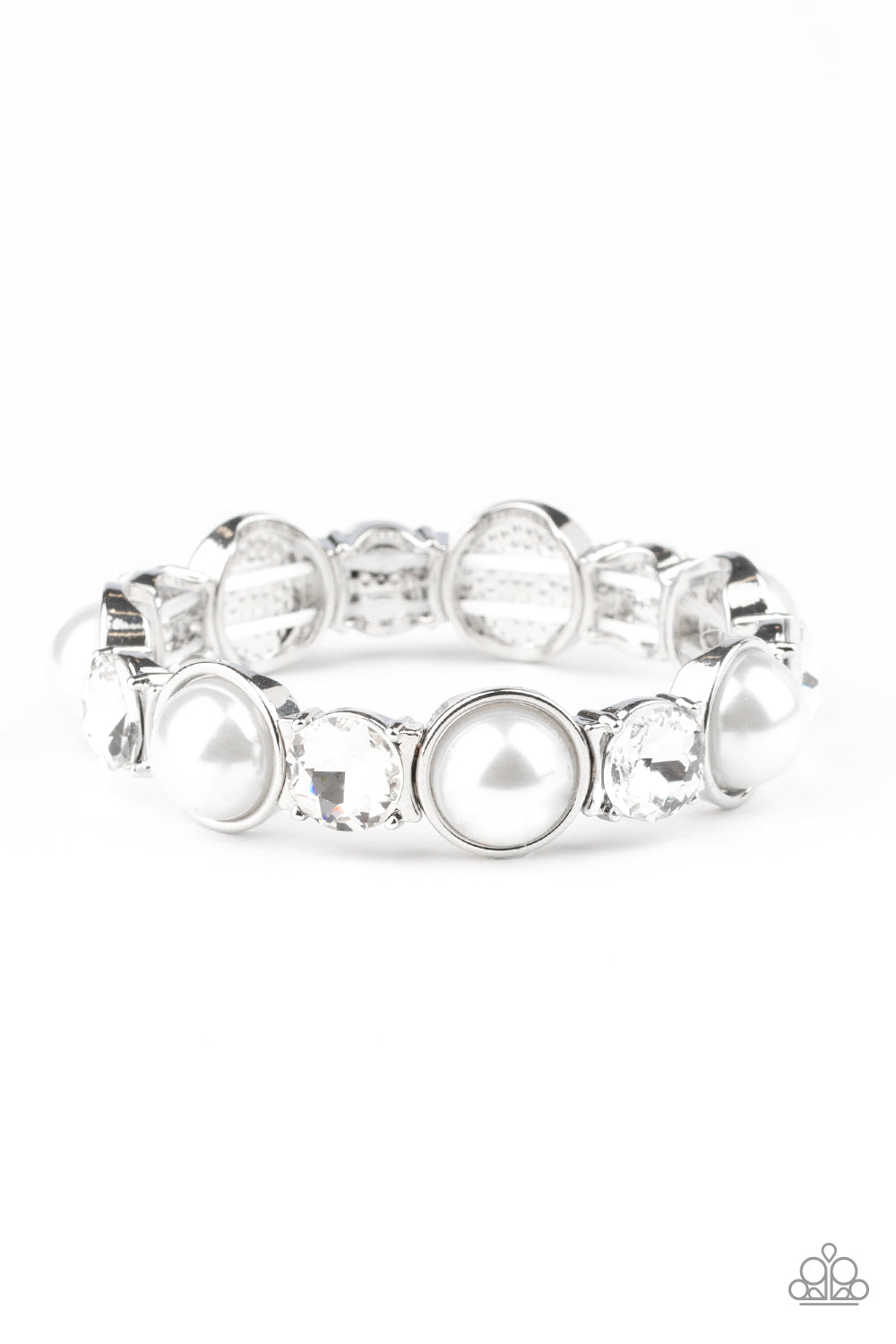 Elegant Entertainment - White Bracelet