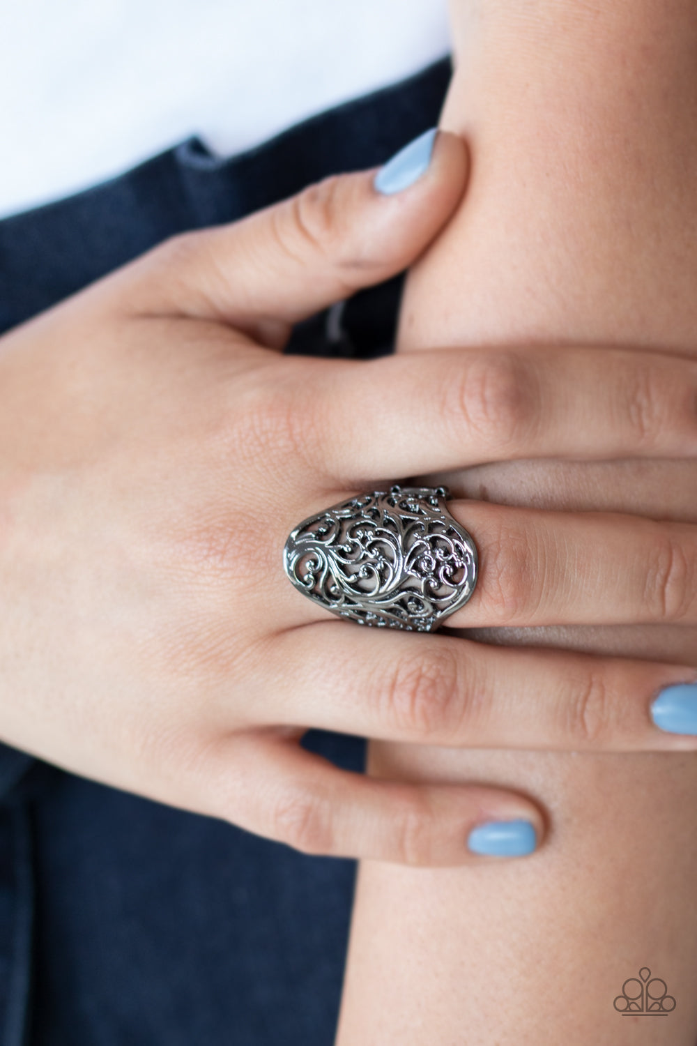 Vine Vibe - Black Ring