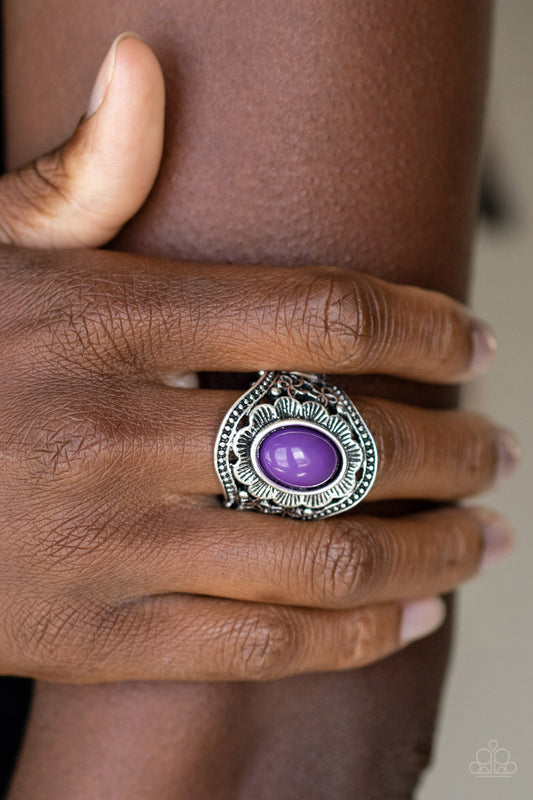 Garden Tranquility - Purple Ring