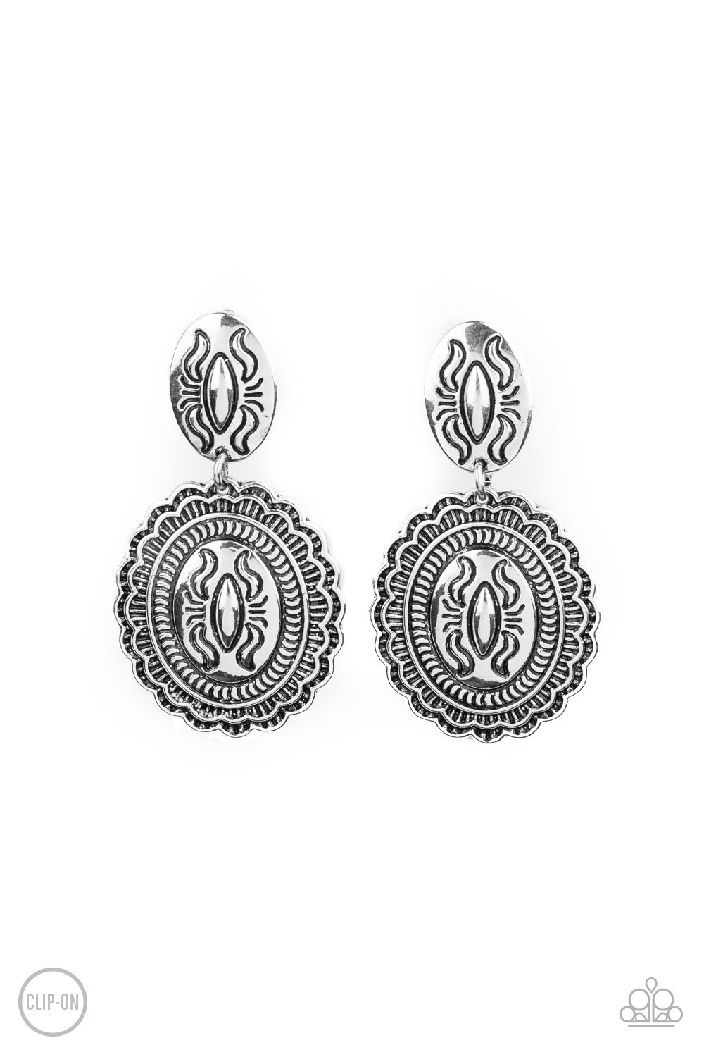 Ageless Artifact - Silver Earrings