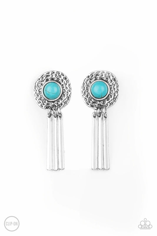 Desert Amulet - Blue Clip-On