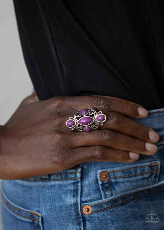 Sahara Sweetheart - Purple Ring