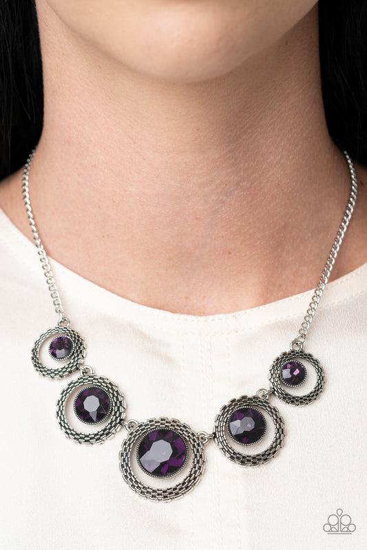 PIXEL Perfect - Purple Necklace