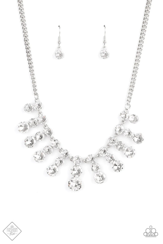 Celebrity Couture - White Necklace