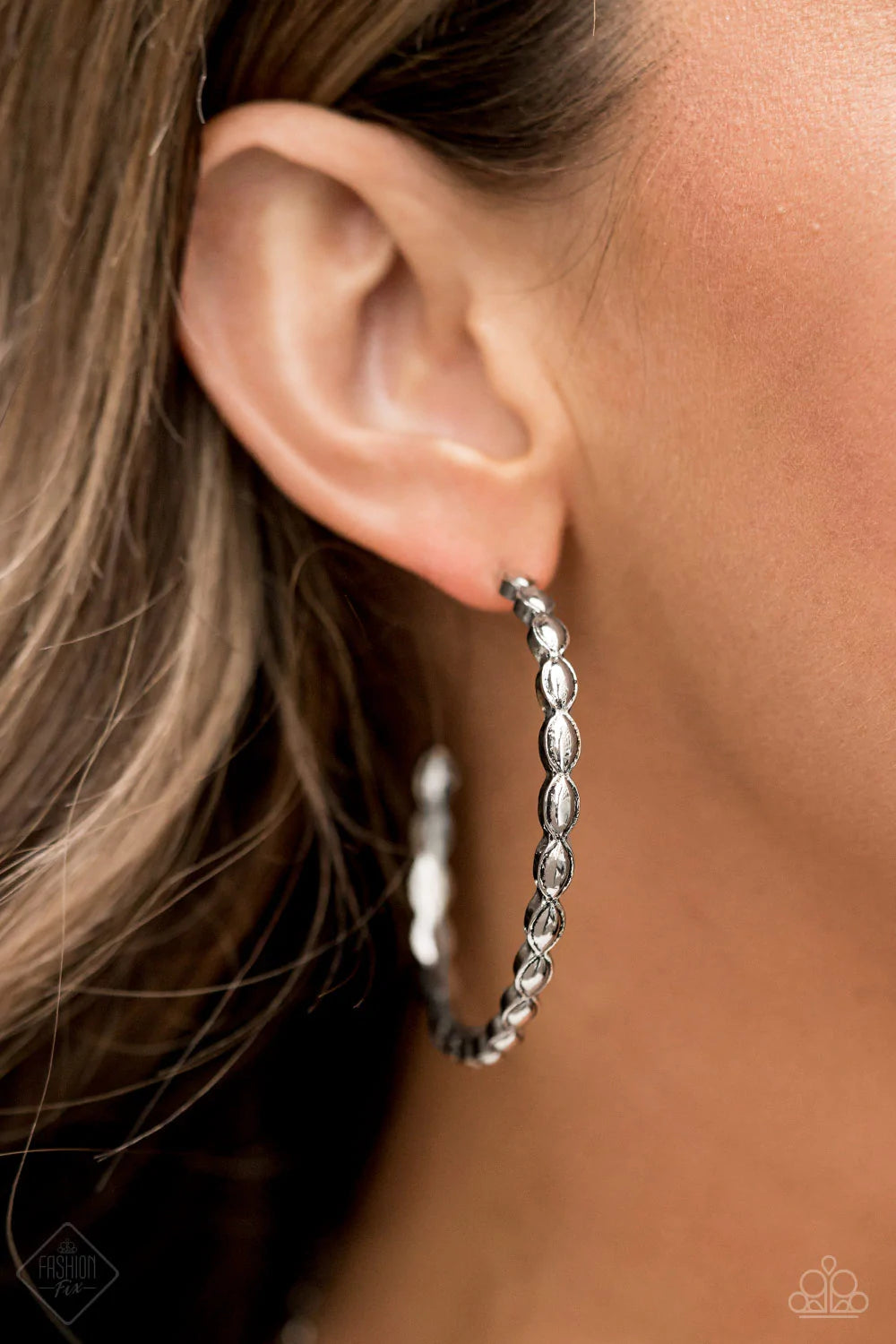 Hoop Hype - Silver Earrings