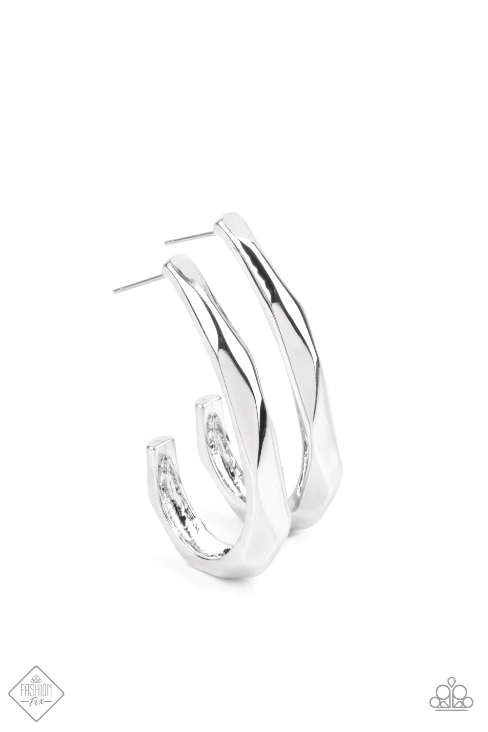 Made You HOOK - Silver Earrings