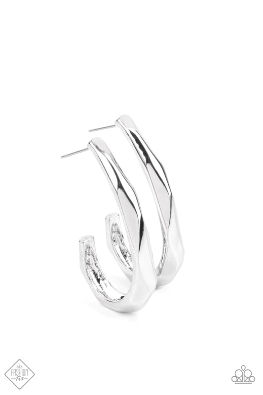 Made You HOOK - Silver Earrings