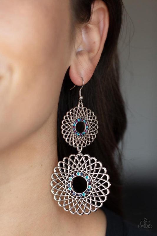 Regal Roulette - Mutli Earrings