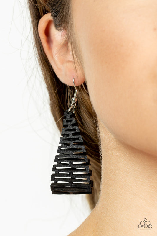 Urban Delirium - Black Earrings