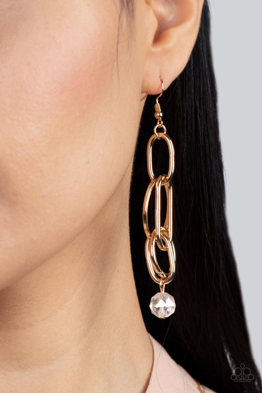 Park Avenue Princess - Gold Earrings