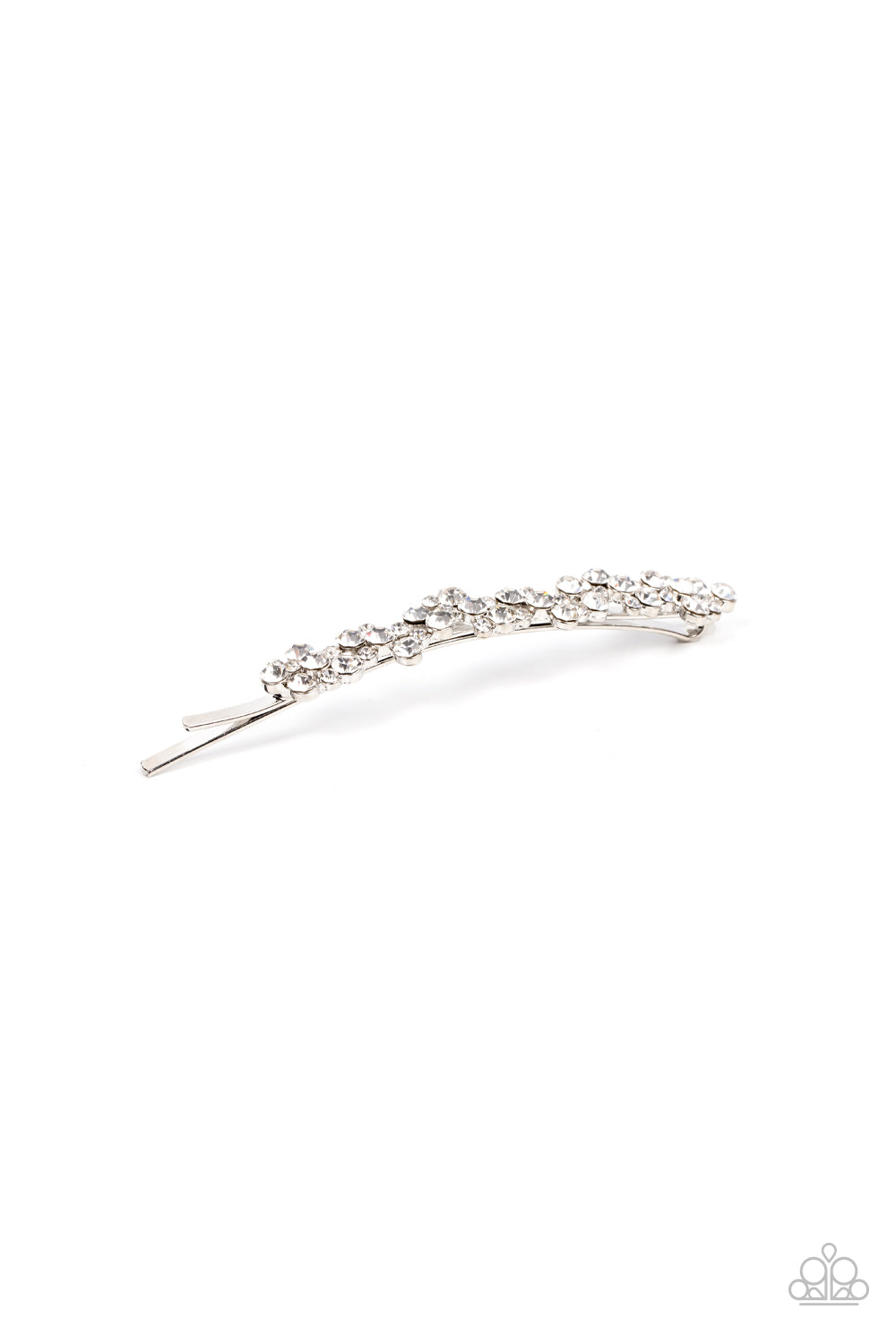 Starry Sprinkles - White Bobby Pin