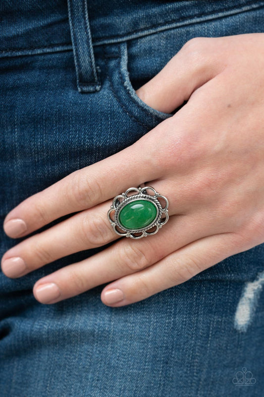 Gemstone Eden - Green Ring