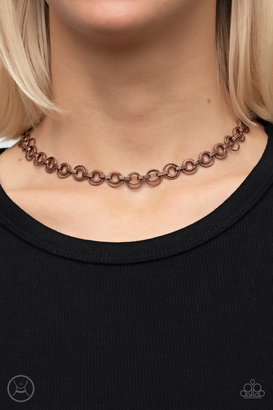 Grit and Grind - Copper Necklace