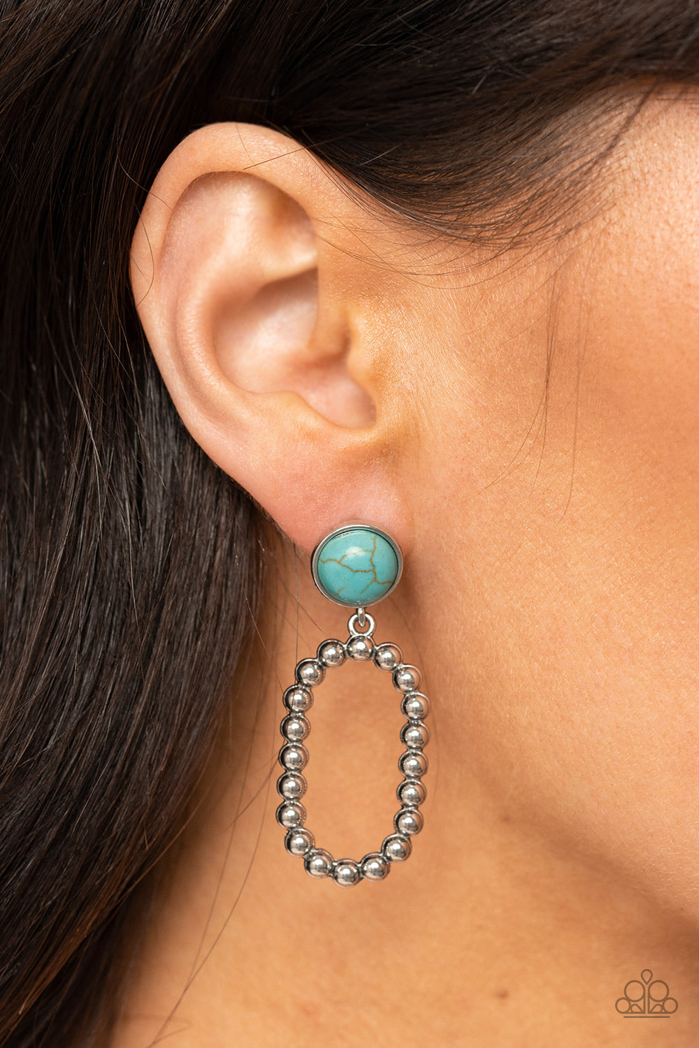 Riverbed Refuge - Blue Earrings