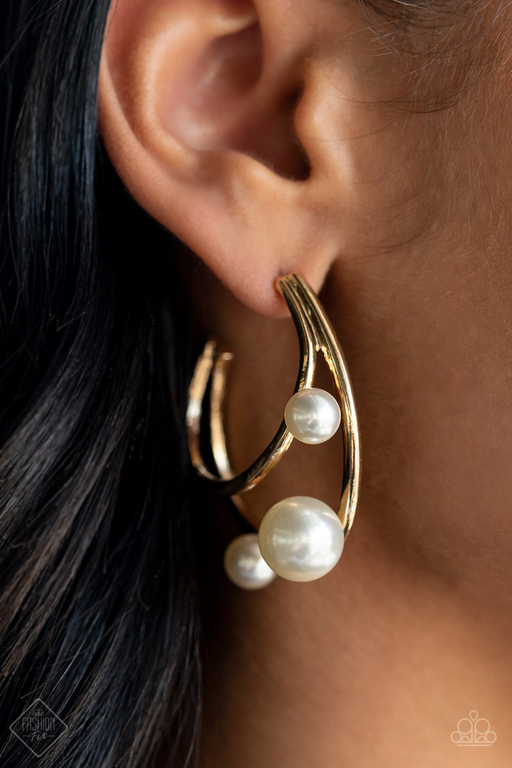 Metro Pier - Gold Earring