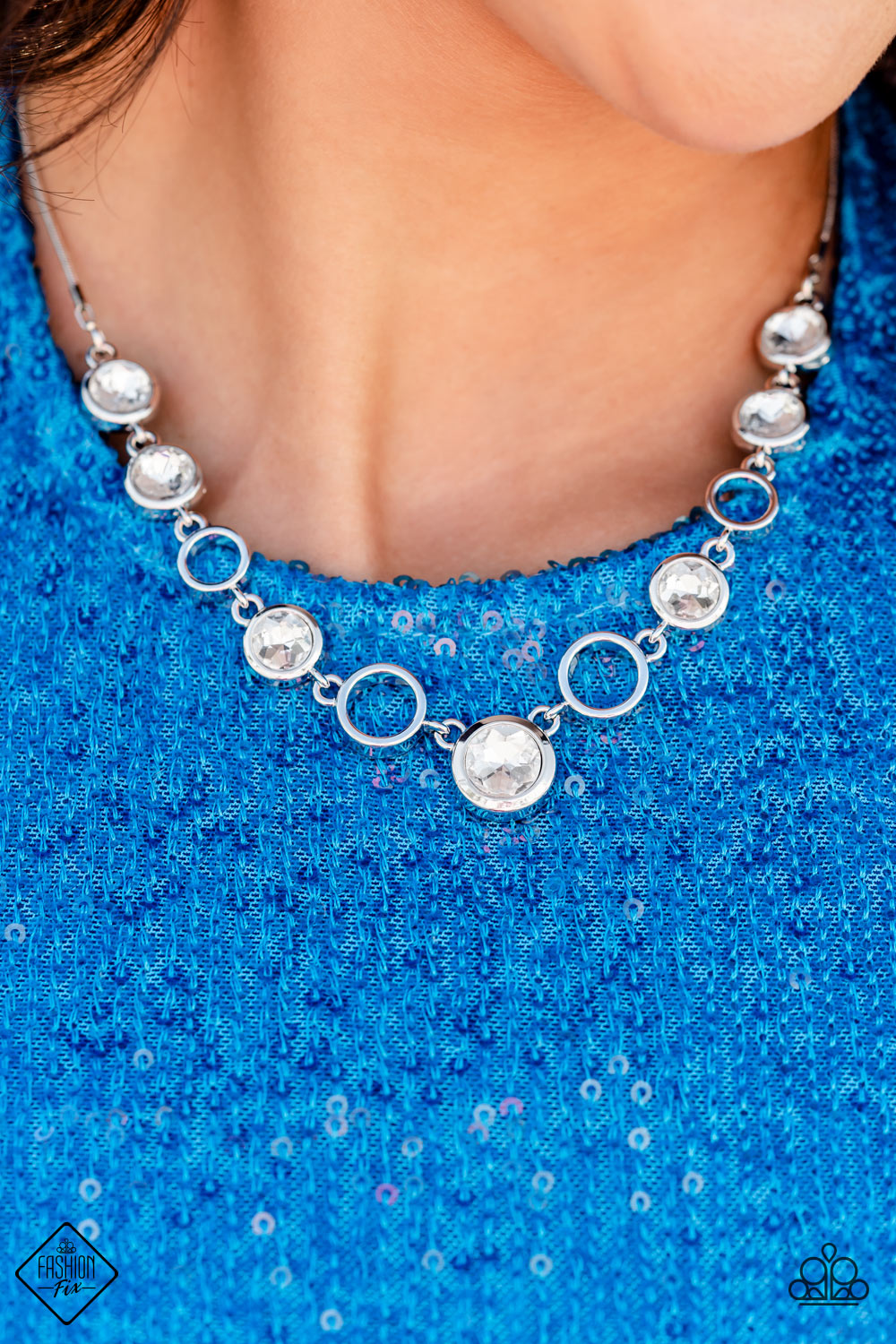 Elegantly Elite - White Necklace