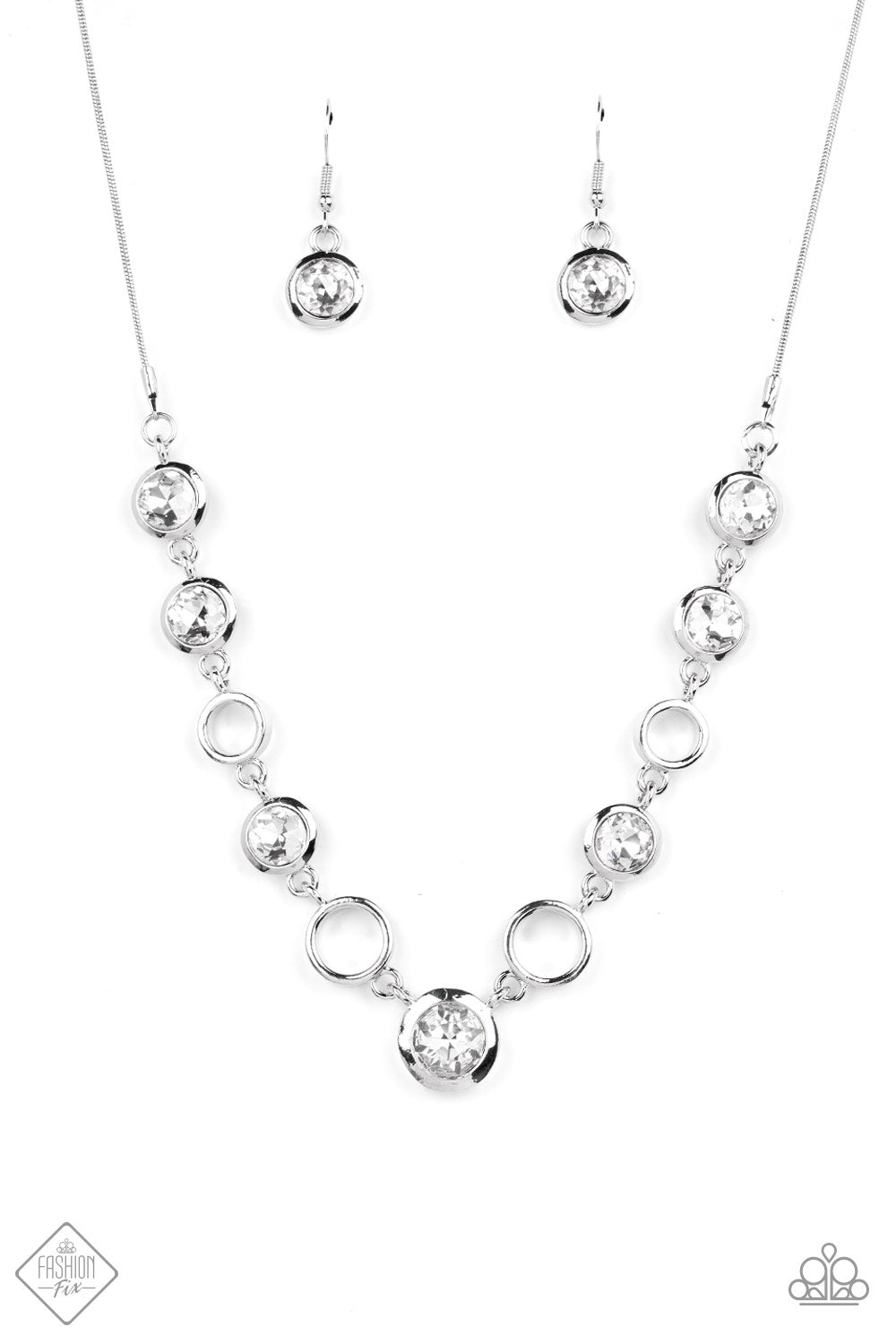 Elegantly Elite - White Necklace