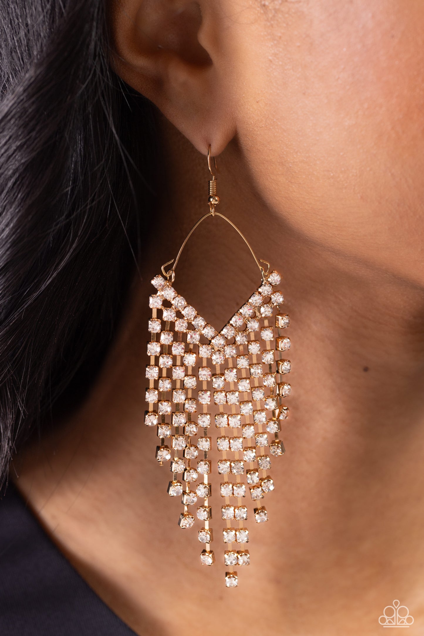 V Fallin - Gold Earrings