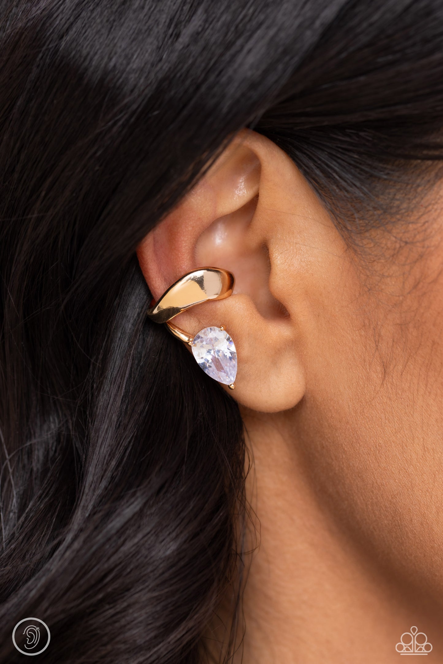 Twisting Teardrop Earrings