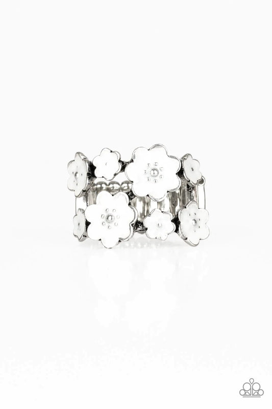 Floral Crowns - White Ring