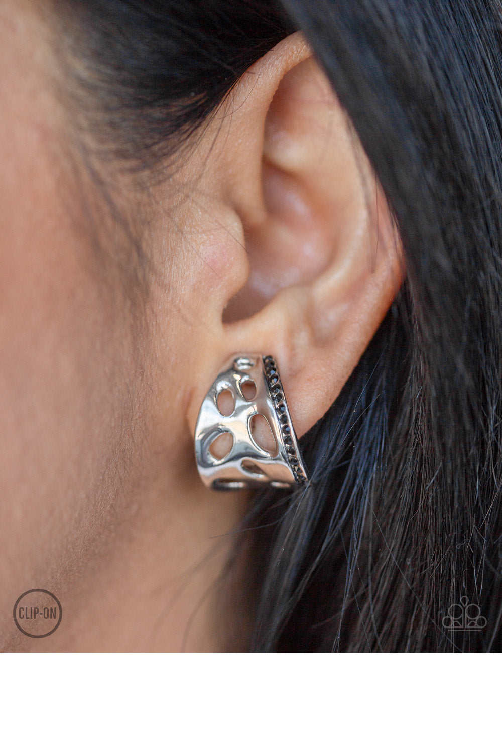 Blissed Out - Black Earrings