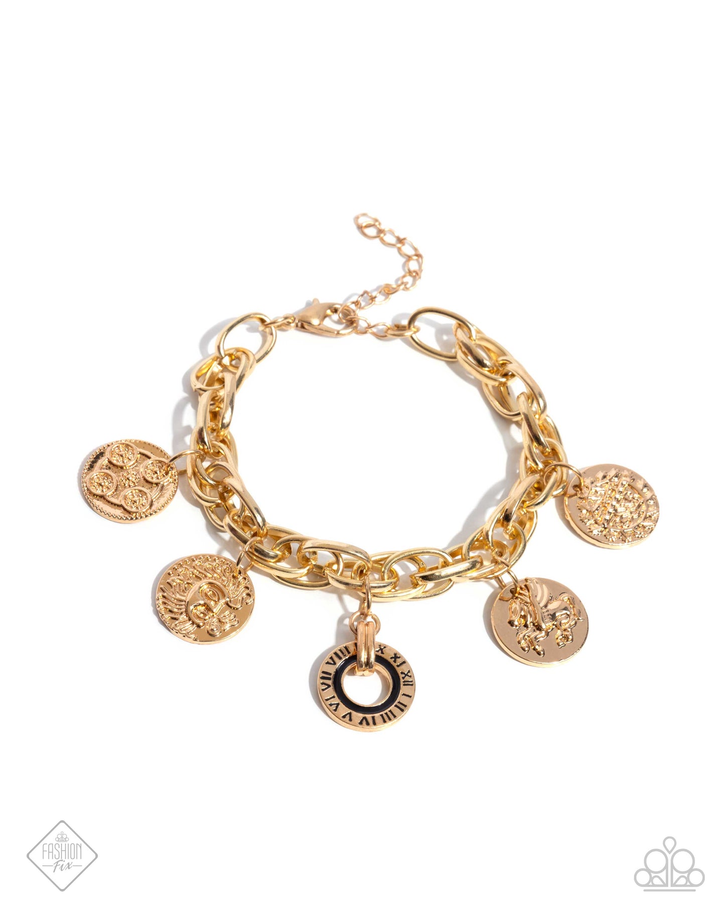 Delightful Declaration - Gold Bracelet