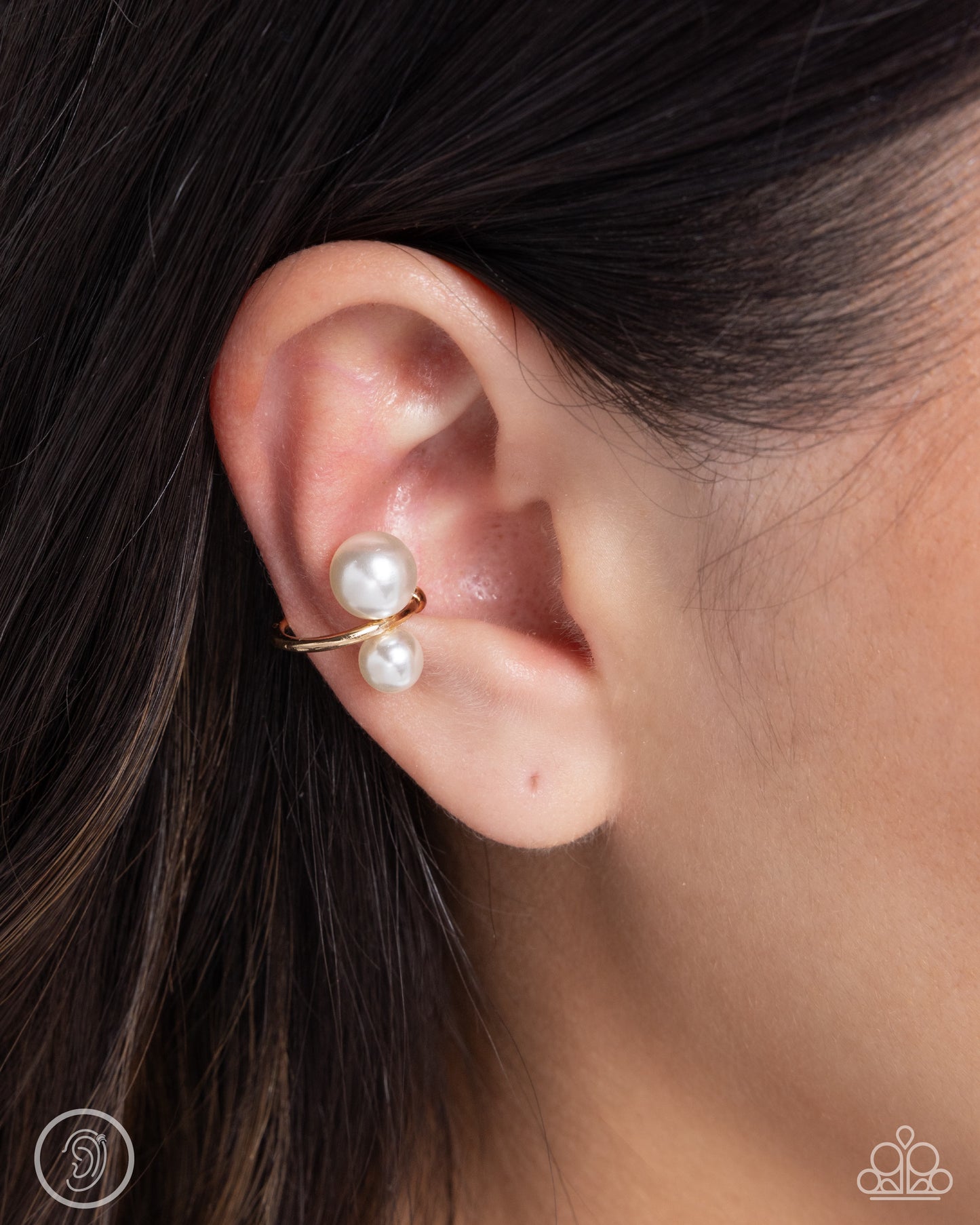 Elegant Emblem - Gold Earrings