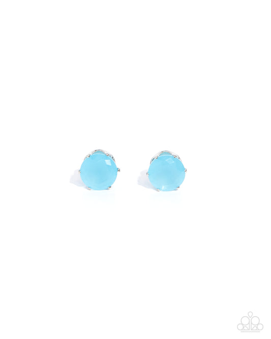 Simply Sublime - Blue Earrings