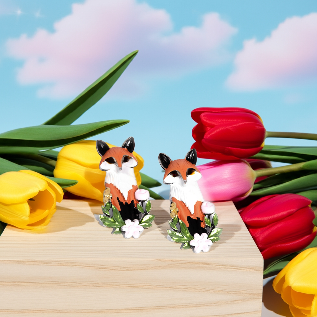 Fox Fanatic - Multi Earrings
