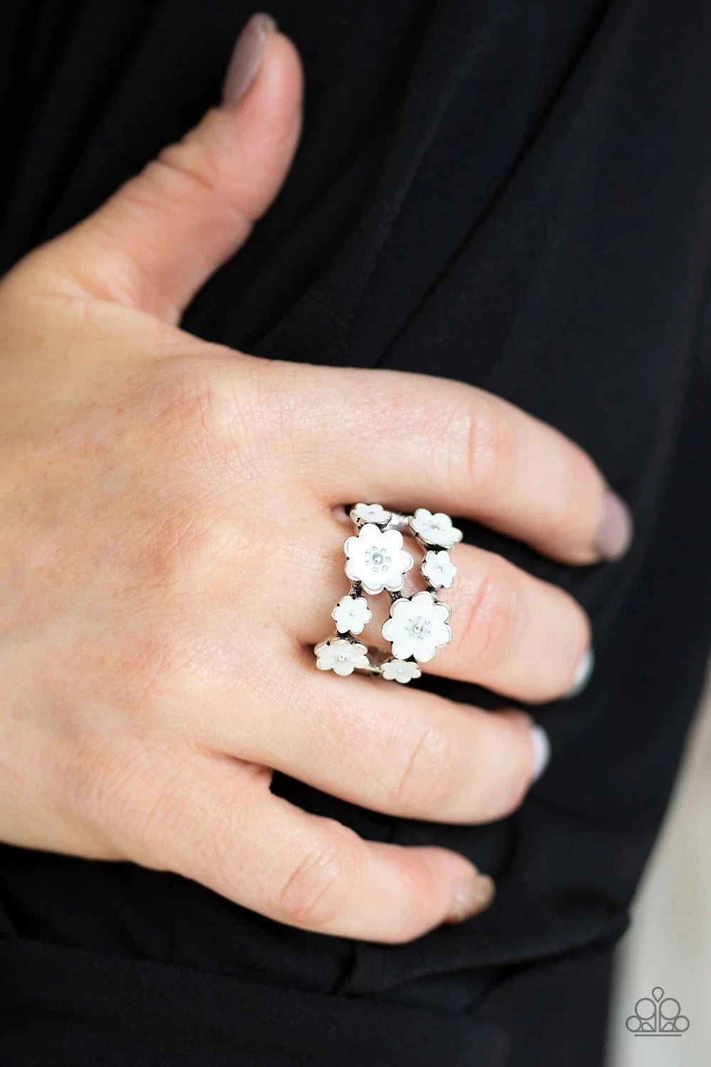 Floral Crowns - White Ring