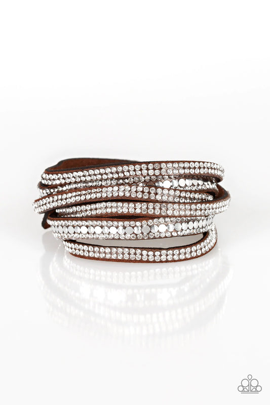 Rock Star Attitude - Brown Bracelet