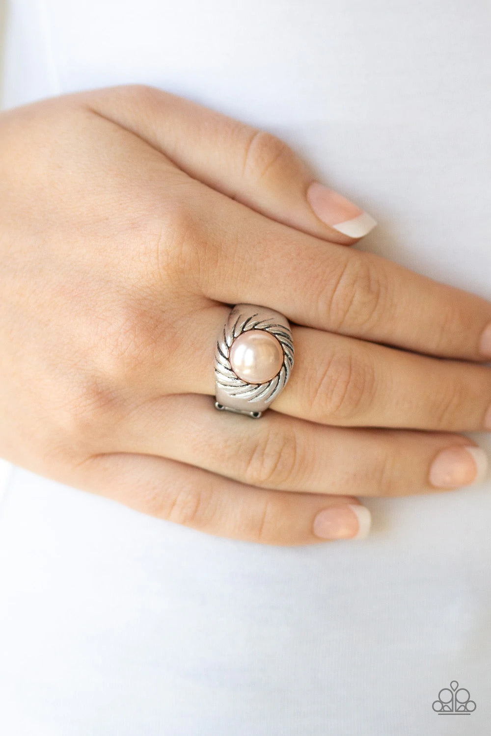 Wall Street Whimsical - Brown Ring