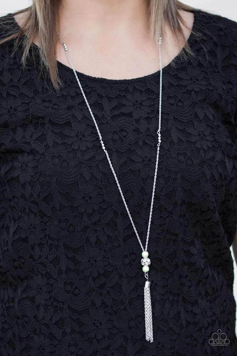 Century Shine - Green Necklace
