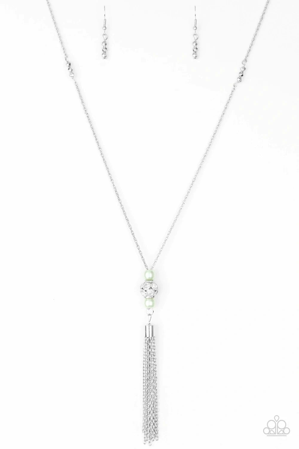 Century Shine - Green Necklace