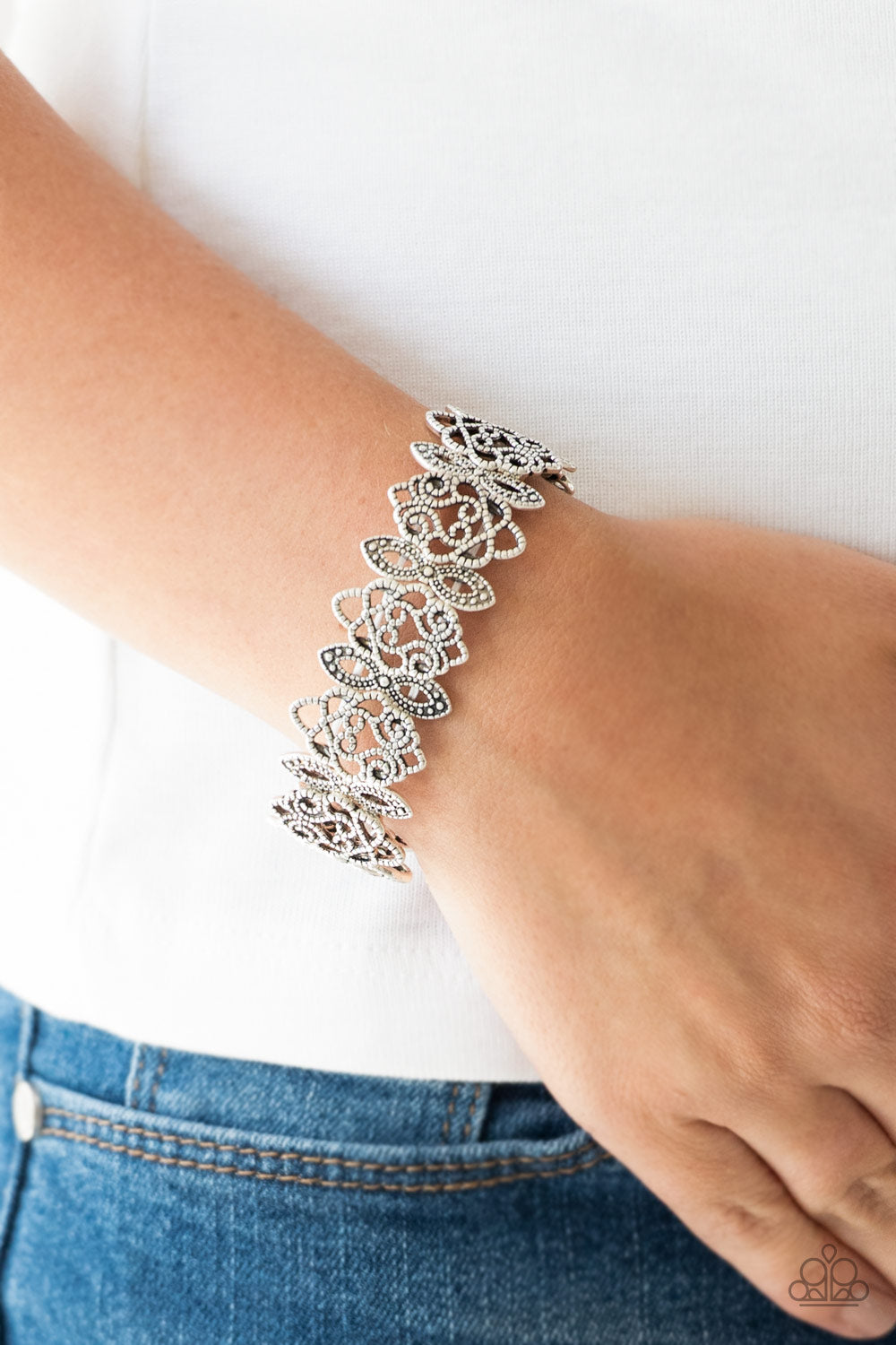 When Yin Met Yang - Silver Bracelet