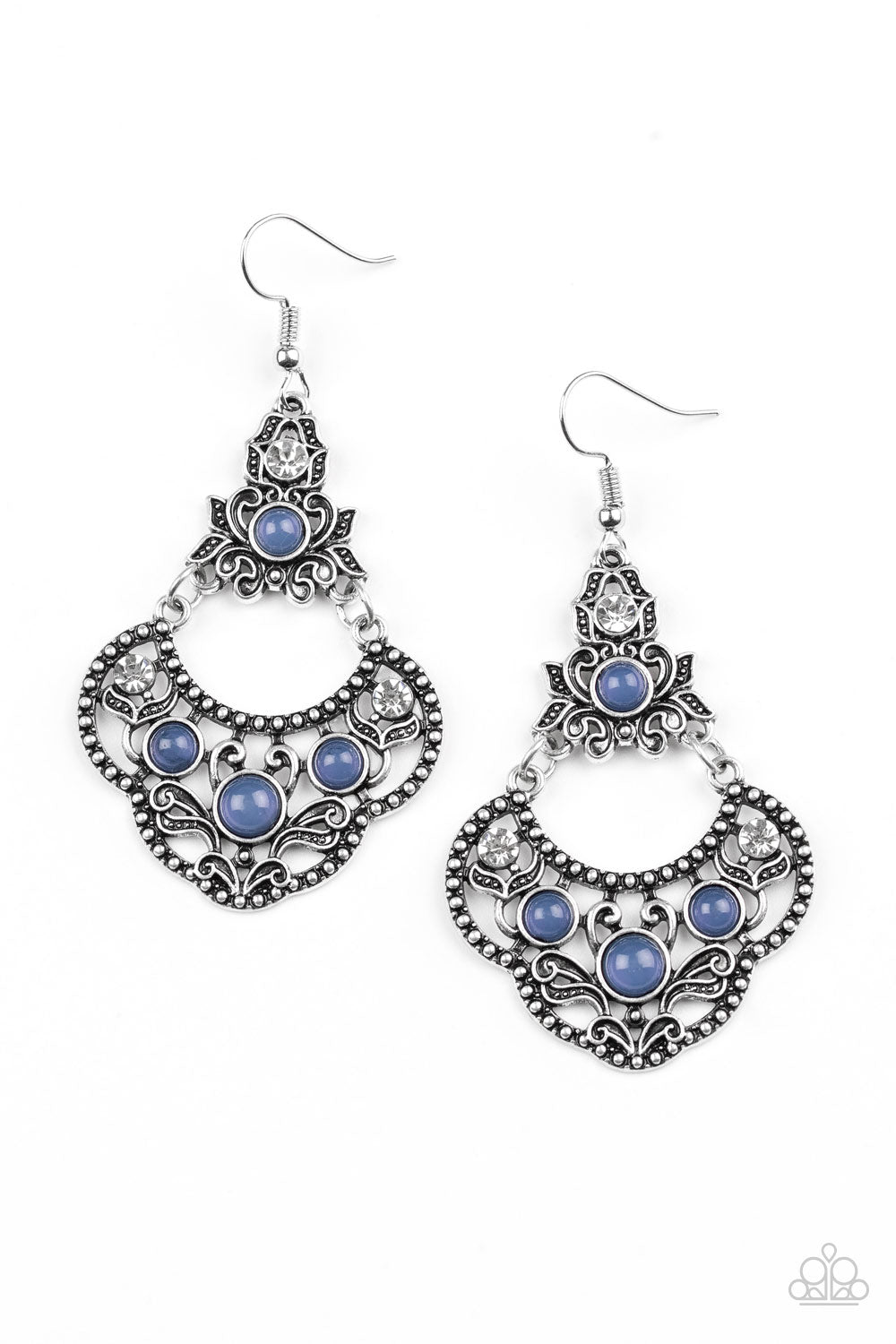 Garden State Glow - Blue Earrings